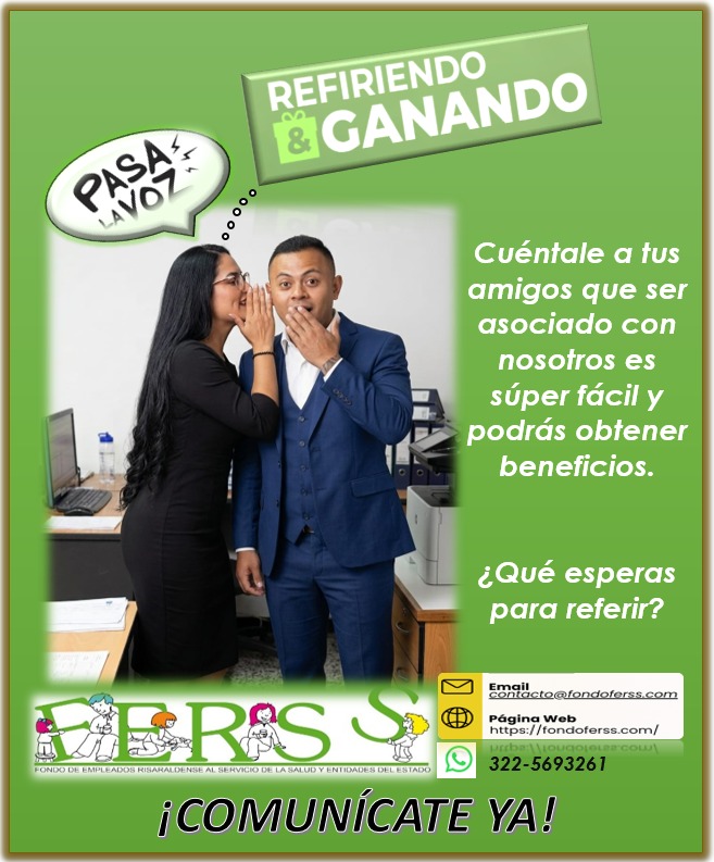 Refiriendo y ganando